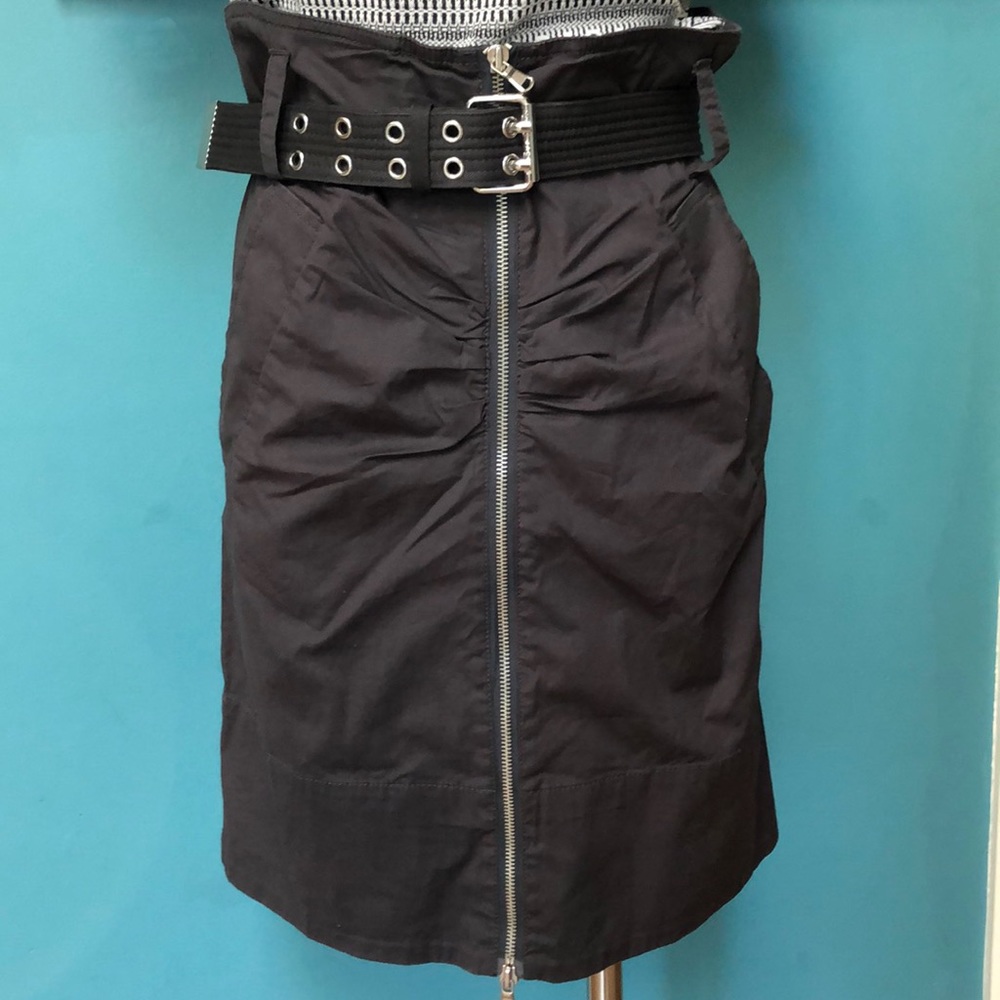 Marc by Marc Jacobs Paper Bag Full Zipper Skirt